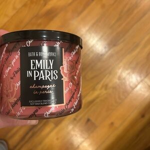 Bath & Body Works Emily in Paris Candle - Pink and Black